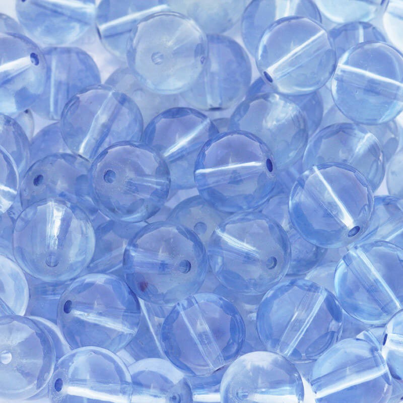 Perfect beads 10mm beads 82 pieces blue SZPF1013