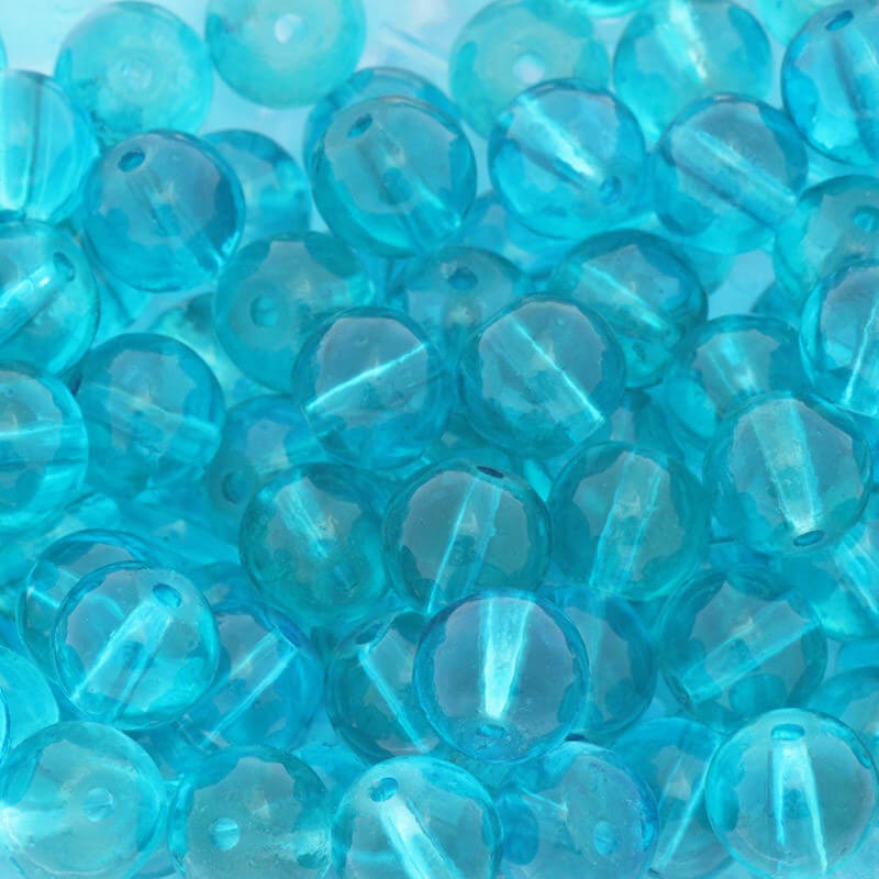 Perfect beads 8mm beads 108 pieces turquoise SZPF0825