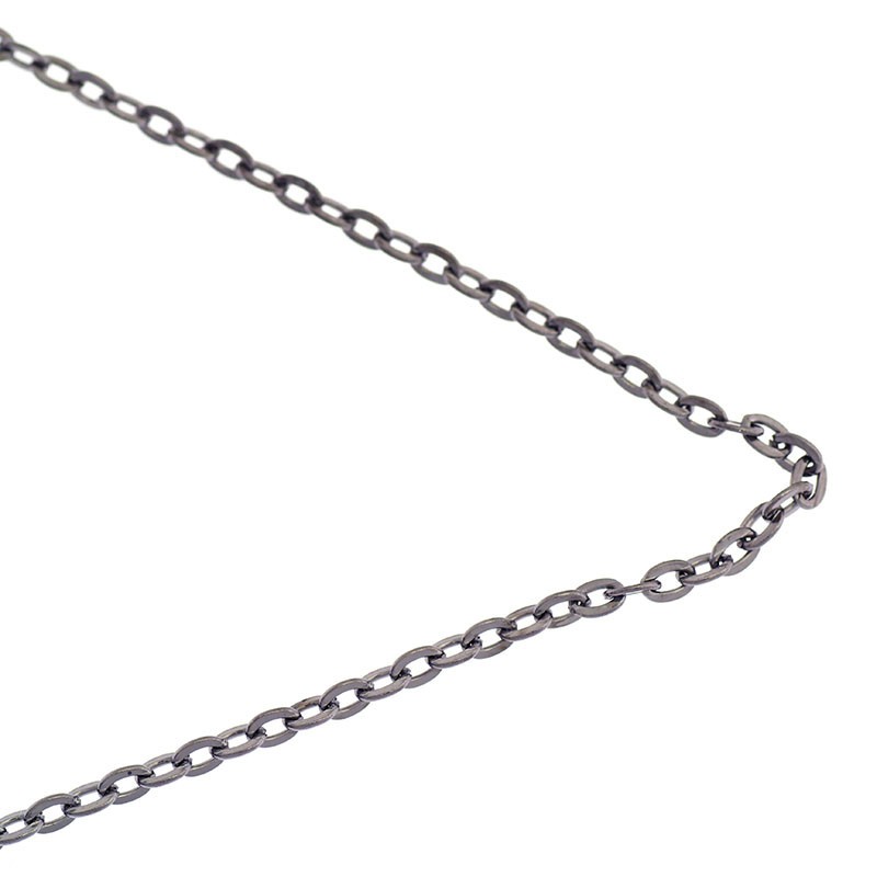 Chains / flat ankier 2.5x3.3mm anthracite 1m LLAN11