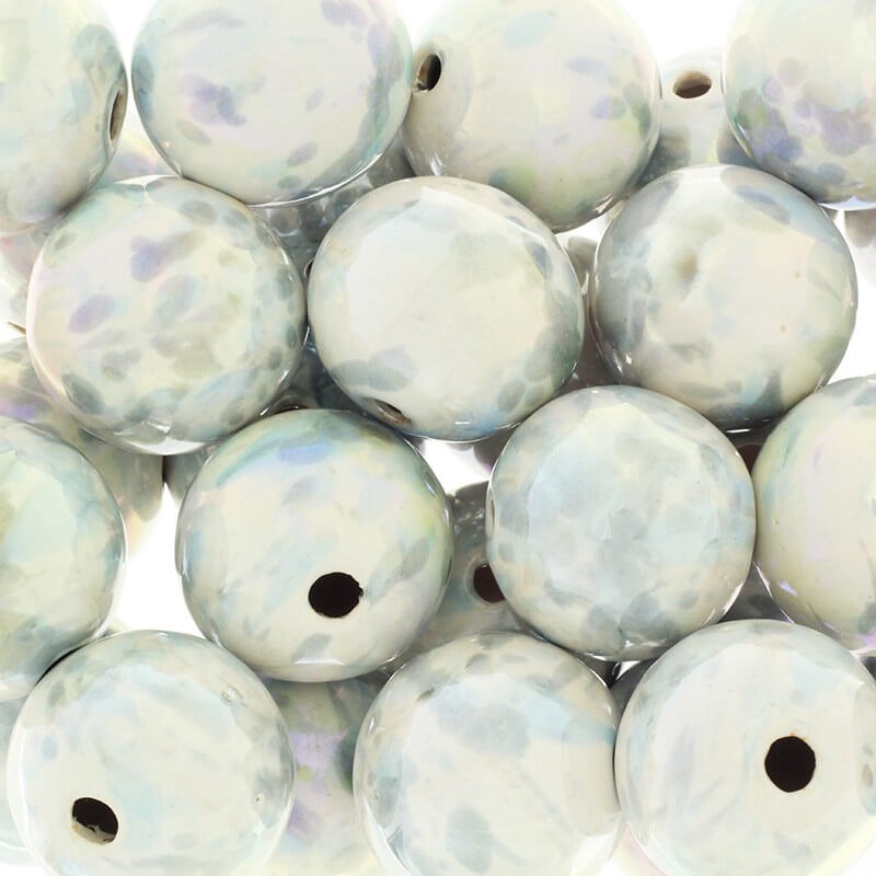 Porcelain ball gray mix 35mm 1pc CKU35SMIXDA