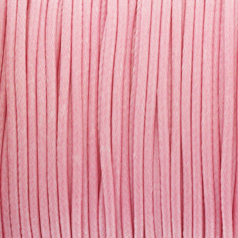Sznurek jubilerski 2mm pastelowy róż poliamidowy plecionka 2m PW2MM29