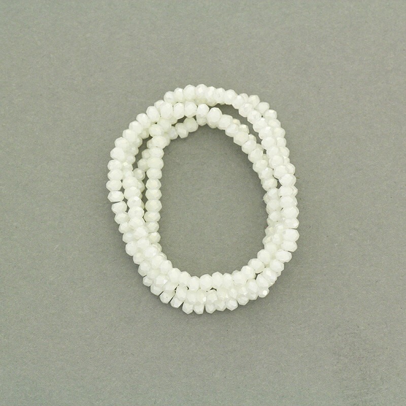Kryształki/ oponki fasetowane 200szt/ sznur złota perła 2x1.5mm SZKROP01066
