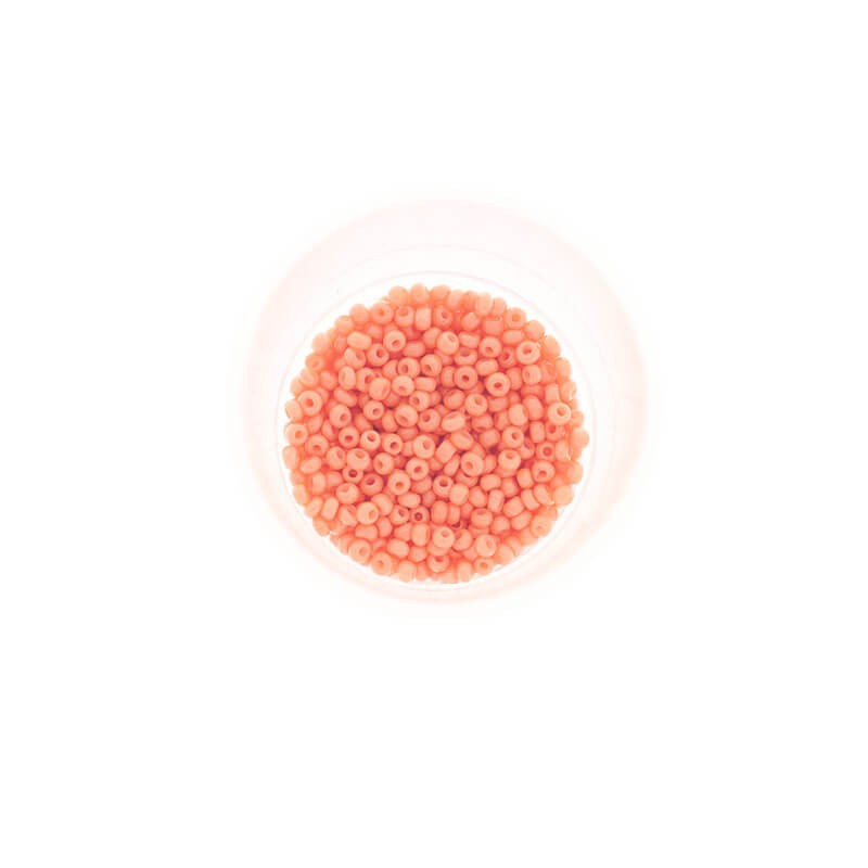 Koraliki SeedBeads Premium opaque Light Coral (12/0) 1.9mm 10g SZDR20OP008
