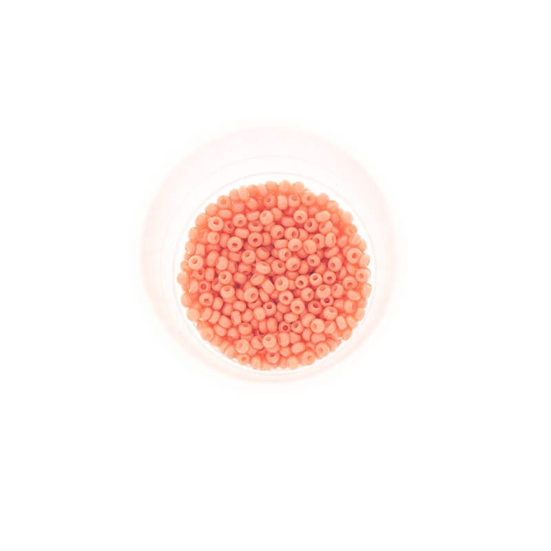 Koraliki SeedBeads Premium opaque Light Coral (12/0) 1.9mm 10g SZDR20OP008
