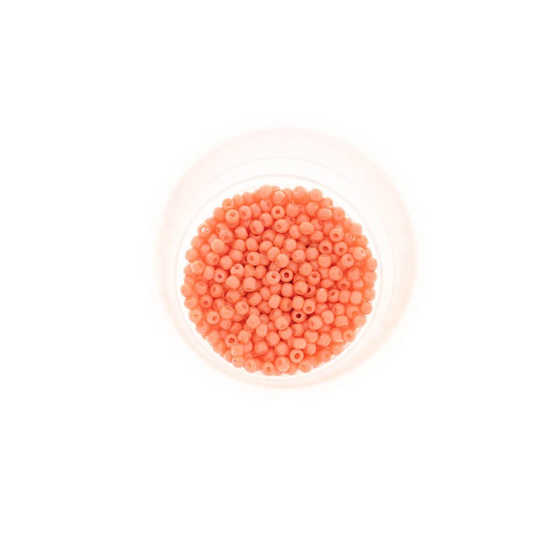 Koraliki SeedBeads Premium opaque Living Coral (12/0) 1.9mm 10g SZDR20OP009