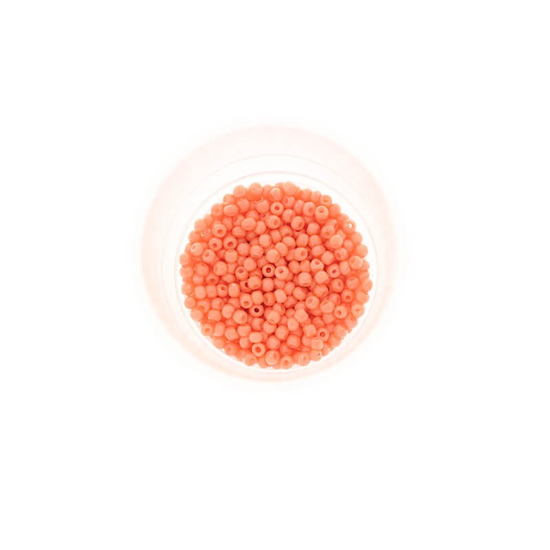 Koraliki SeedBeads Premium opaque Living Coral (12/0) 1.9mm 10g SZDR20OP009
