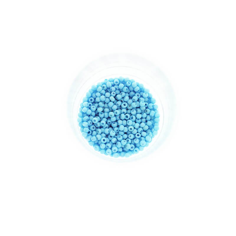 Koraliki SeedBeads Premium opaque Blue Sky (12/0) 1.9mm 10g SZDR20OP031