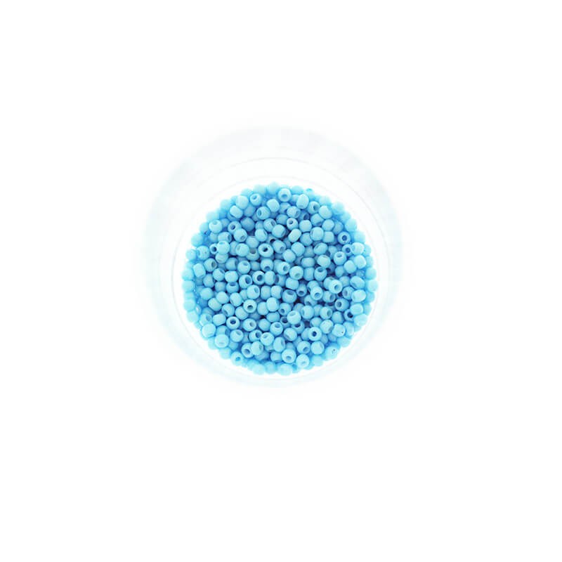 Koraliki SeedBeads Premium opaque Blue Sky (12/0) 1.9mm 10g SZDR20OP031