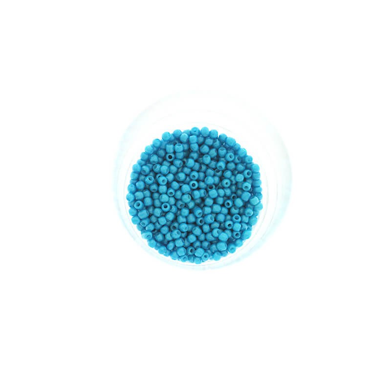 Koraliki SeedBeads Premium opaque Turquoise Blue (12/0) 1.9mm 10g SZDR20OP038