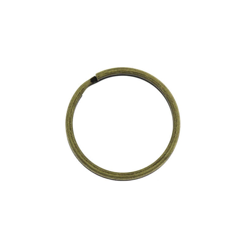 10pcs antique bronze key rings 30x1.8mm ZAPBRK30AB