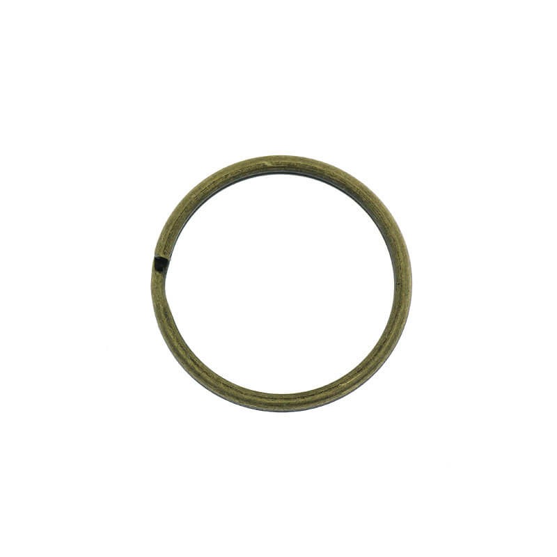 Rings for key rings 10pcs antique bronze 30x1.8mm ZAPBRK55