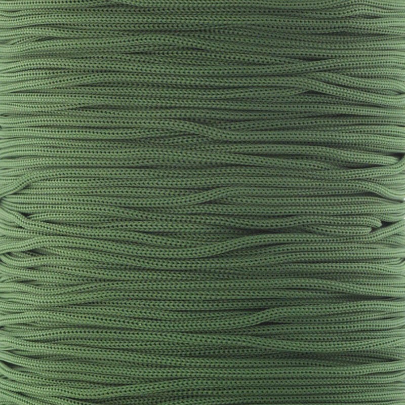 Twine for macrame / shamballa / nylon forest green 1mm 90m PWSH1012