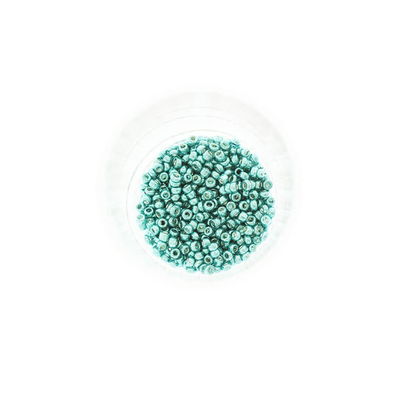 Koraliki SeedBeads Premium Metalic Light Turquoise (12/0) 10g SZDR20ME004