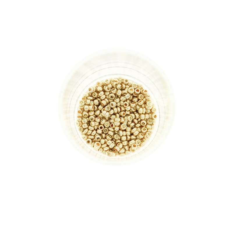 SeedBeads Premium Metalic Gold (12/0) 10g SZDR20ME008