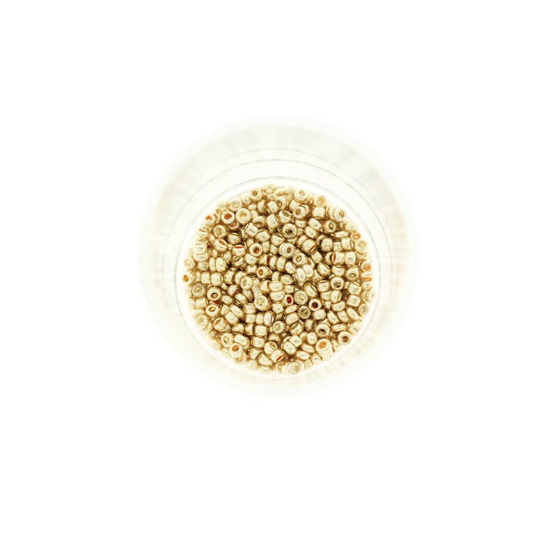 Koraliki SeedBeads Premium Metalic Gold (12/0) 10g SZDR20ME008
