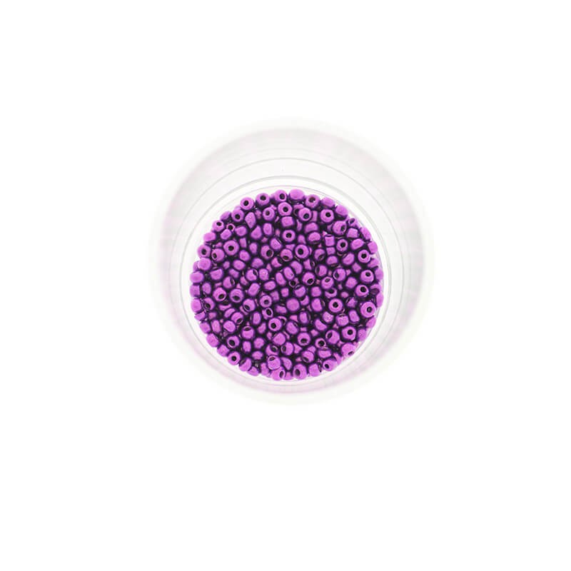 Koraliki SeedBeads Premium Metalic Matte Vivid Violet (12/0) 10g SZDR20MEM002