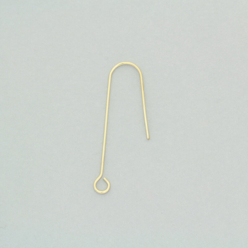 Earwires Modern gold-plated 36x10mm 1 pair AKG603