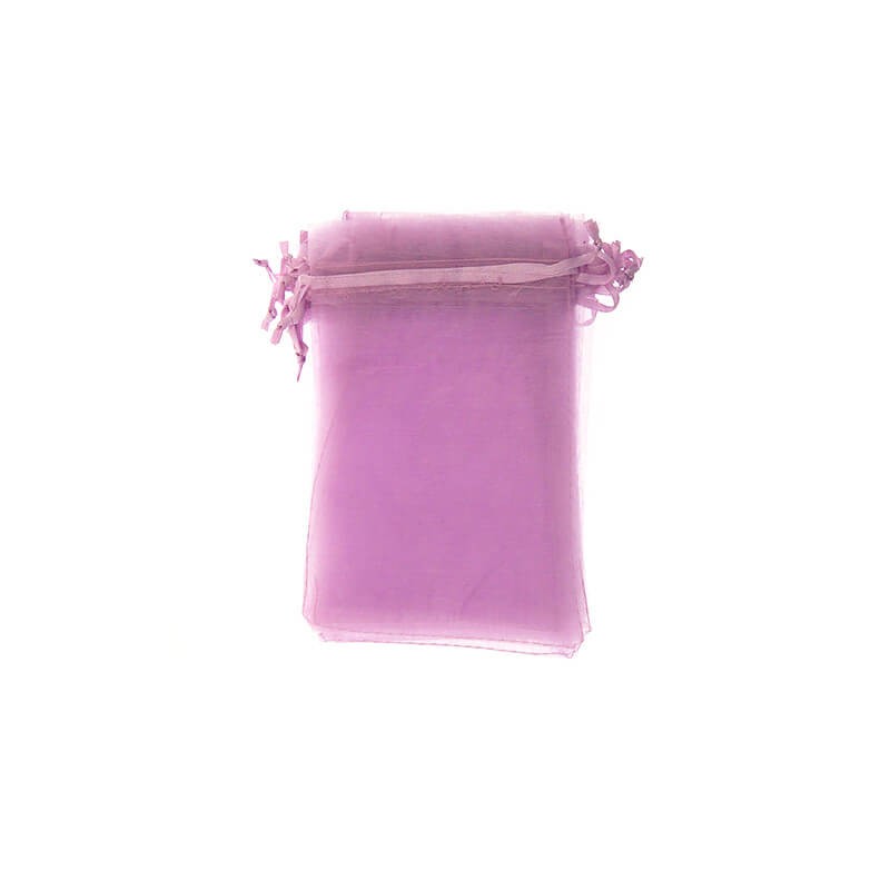 Organza bag purple 10x15cm 2pcs ORG15F1