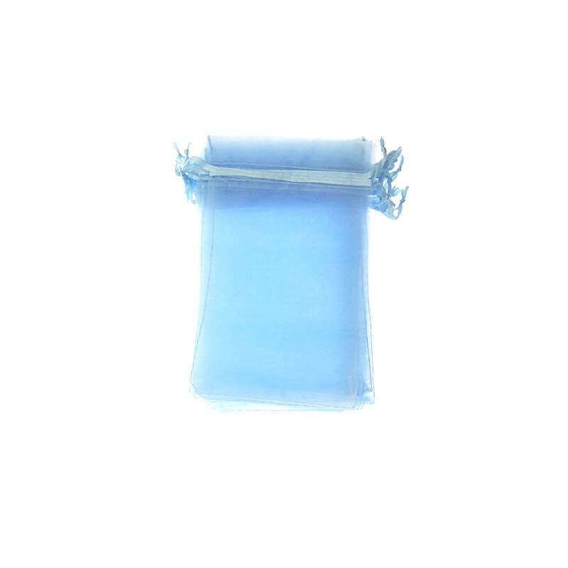Organza bag blue 10x15cm 2pcs ORG15N1