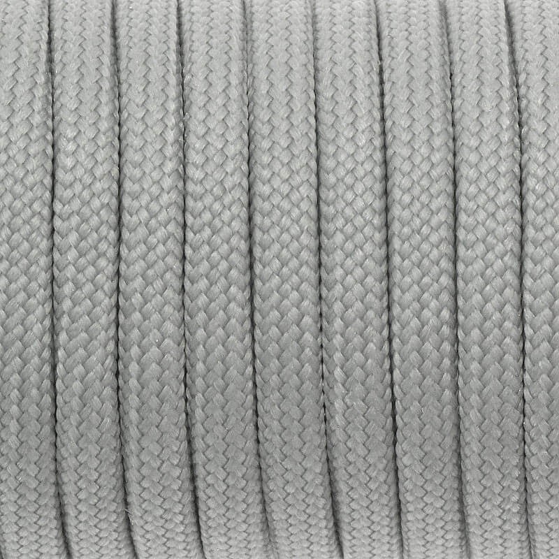 Gray 4mm paracord nylon rope 1m PWPR047