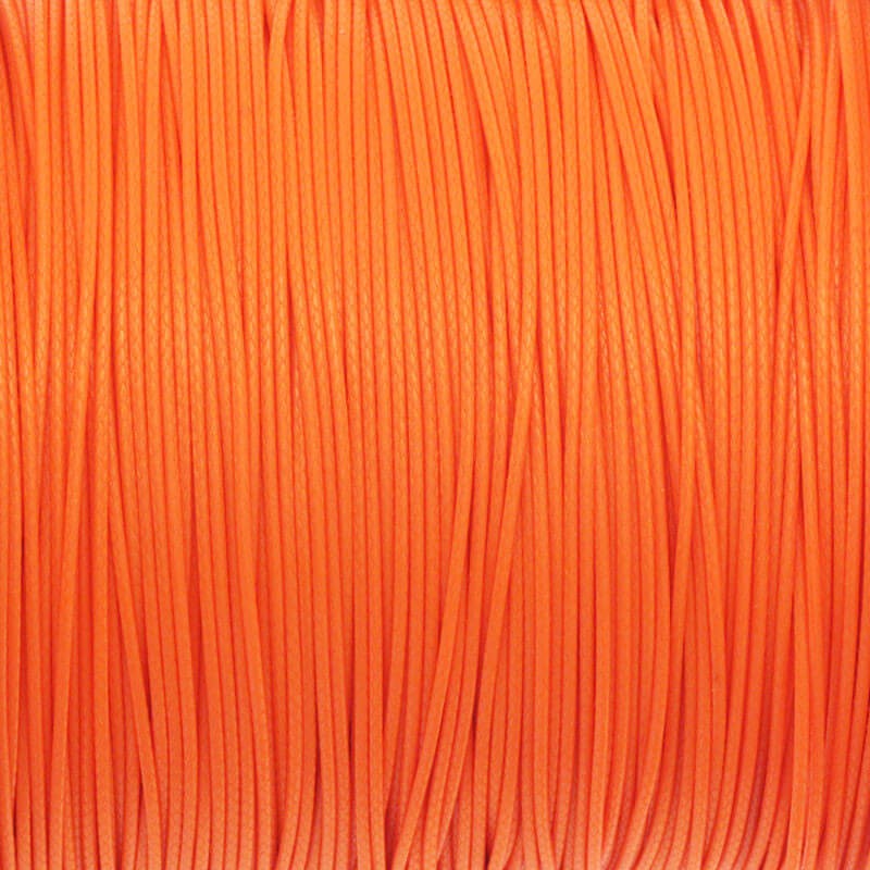 Sznurek/ pleciony 0.5mm/ neonowy pomarańczowy/ mocny/ topliwy 2m RW004