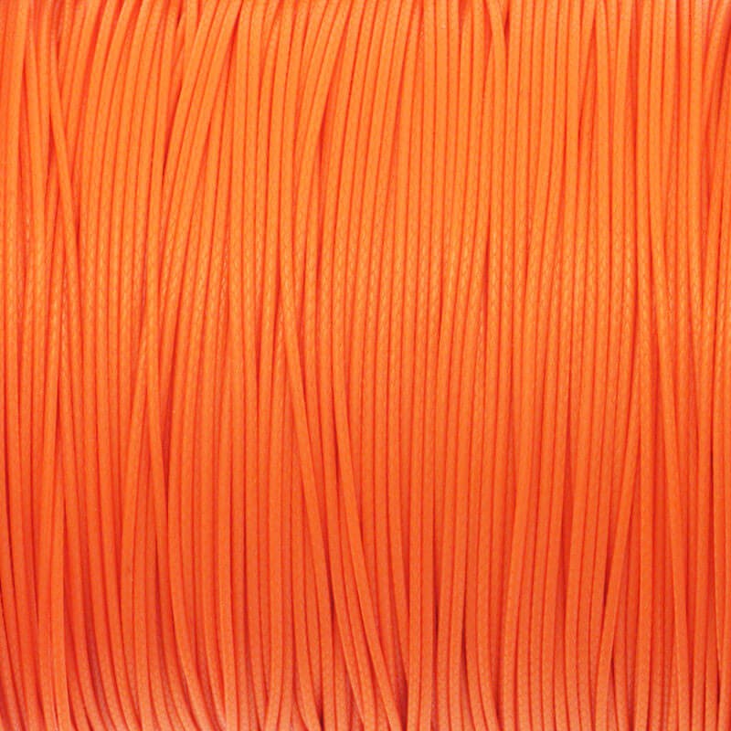 Sznurek/ pleciony 0.5mm/ neonowy pomarańczowy/ mocny/ topliwy 2m RW004