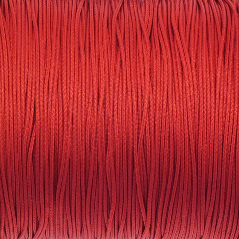 String / braided 0.5mm / red glossy / strong / fusible 2m RW007