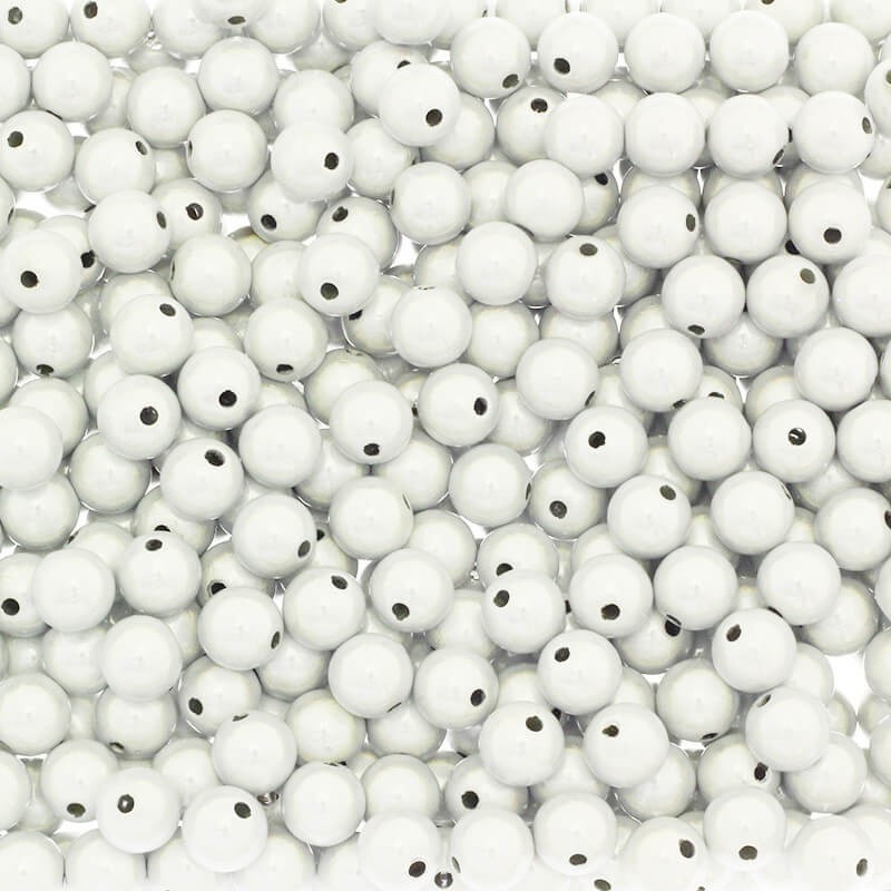 Miracle Beads 10mm White 10pcs XYHOKU1001