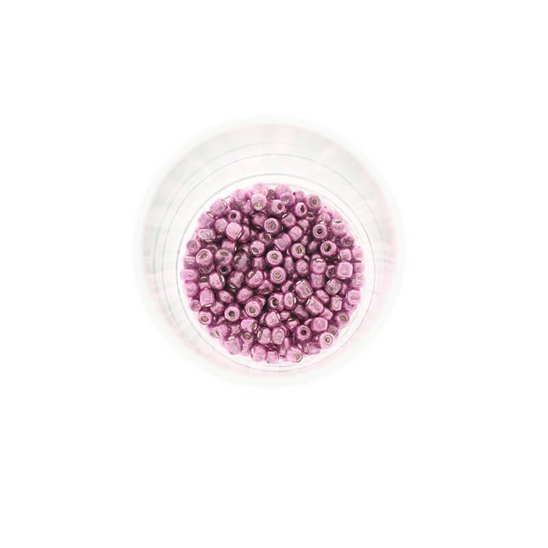 Koraliki SeedBeads Metalic Pink (10/0) 10g SZDR25ME001