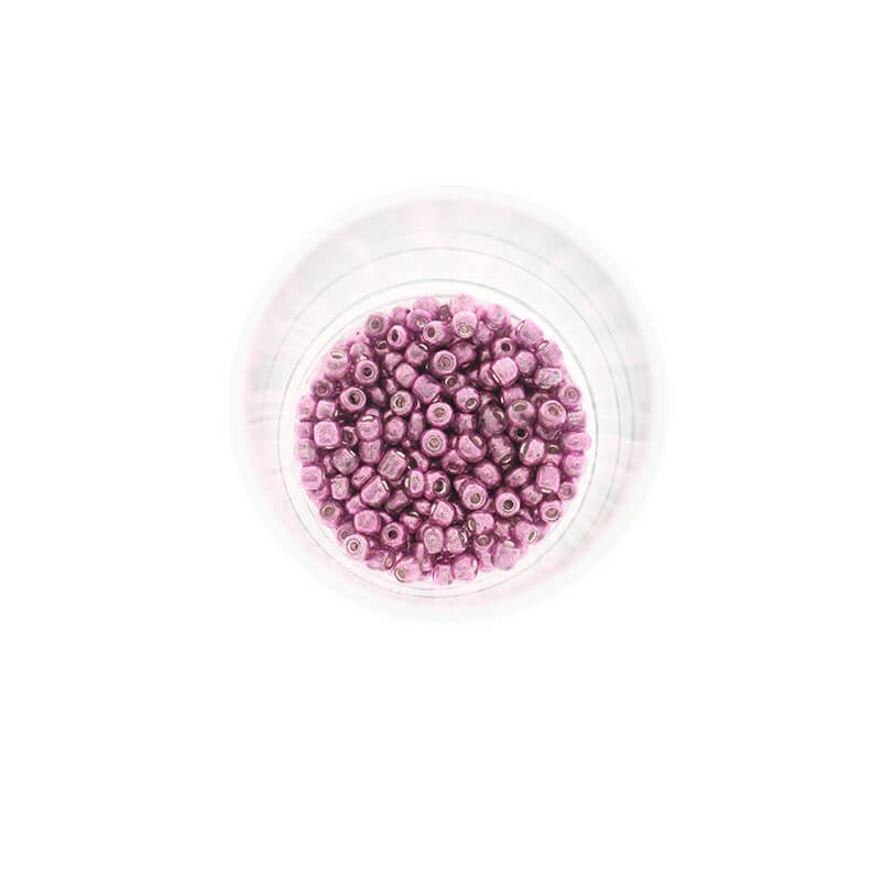 SeedBeads Metalic Pink (10/0) 10g SZDR25ME001