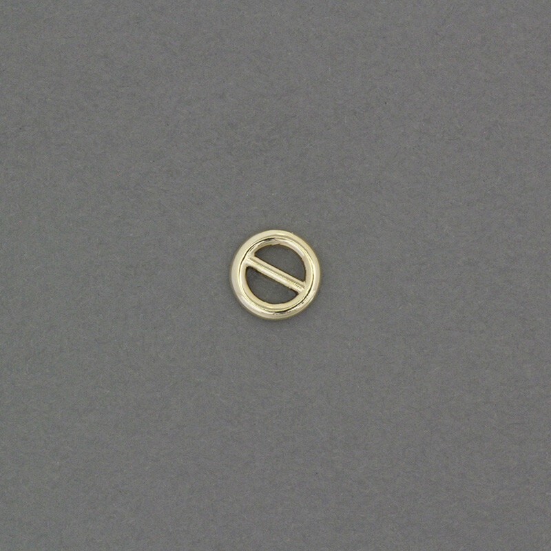 Fasteners / fasteners for belts / gold-plated 9mm 2pcs AKG429