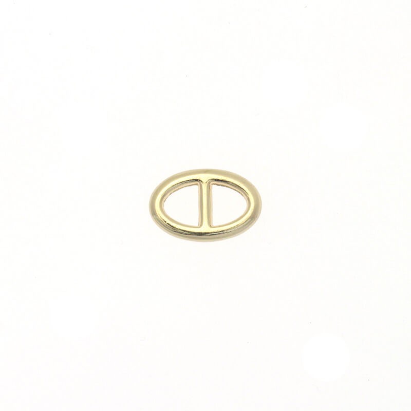Fasteners / fasteners for belts / gold-plated 9x14mm 2pcs AKG430