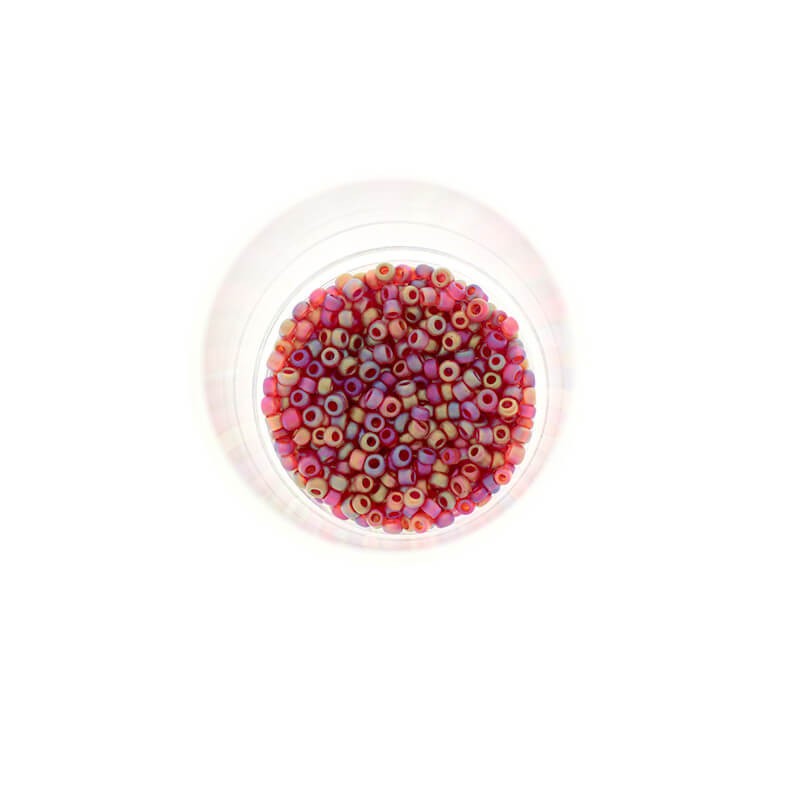 Beads small / SeedBeads / Burgundy AB Matte (12/0) 10g SZDR20ABM003