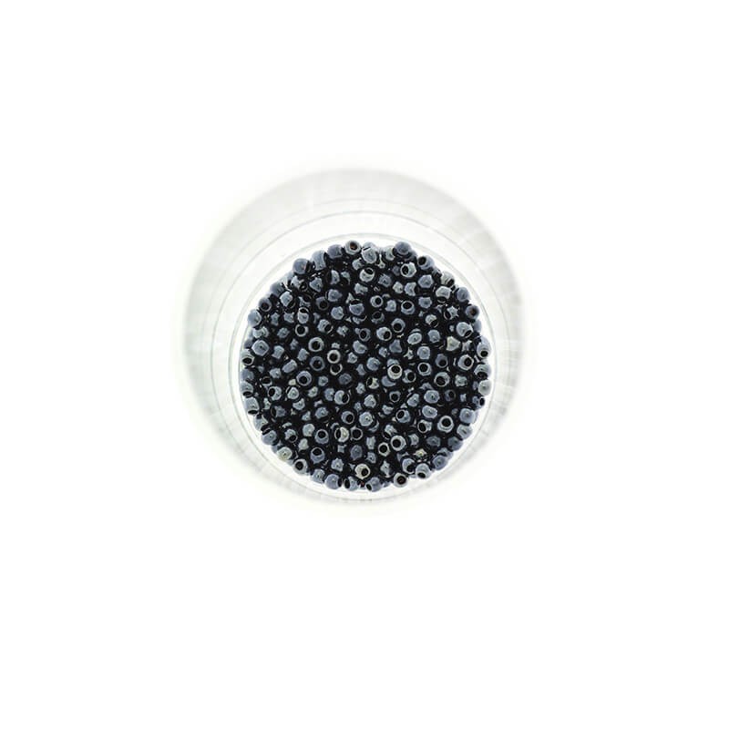 Beads small / SeedBeads / Hematite (12/0) 10g SZDR20HE001