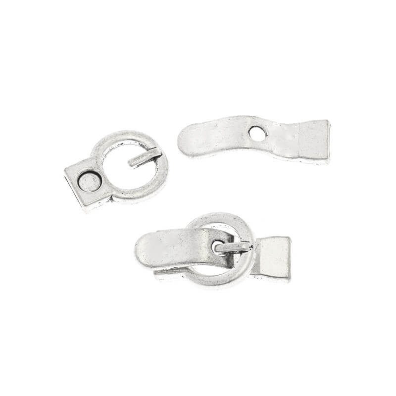 The tips for sticking to bracelets, two-piece, 1 set, antique silver M1431
