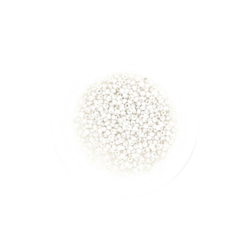 Beads small / SeedBeads / Milk Pearl (12/0) 10g SZDR20PE003B