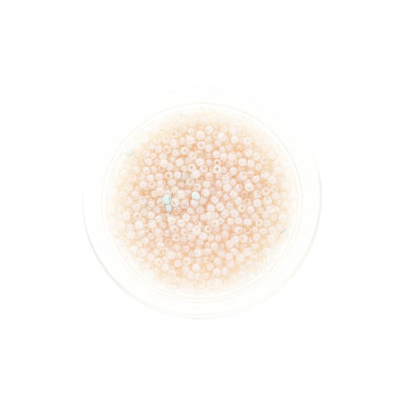 Koraliki drobne/ SeedBeads / pół- transparentne/ Macadamia Pearl (12/0) 10g SZDR20PE016