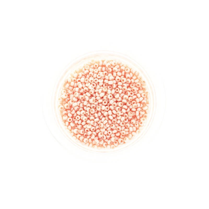 Koraliki drobne/ SeedBeads / Apricot Pearl Satin (12/0) 10g SZDR20SA007