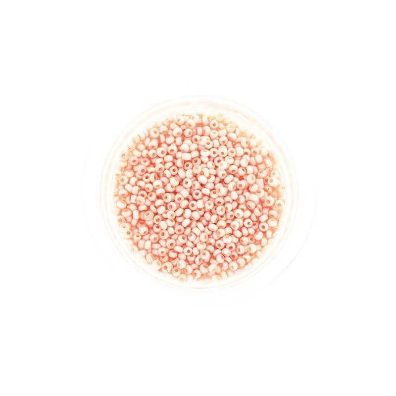 Koraliki drobne/ SeedBeads / Apricot Pearl Satin (12/0) 10g SZDR20SA007
