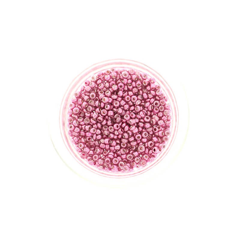 Koraliki SeedBeads Metalic Pink (10/0) 10g SZDR25ME010