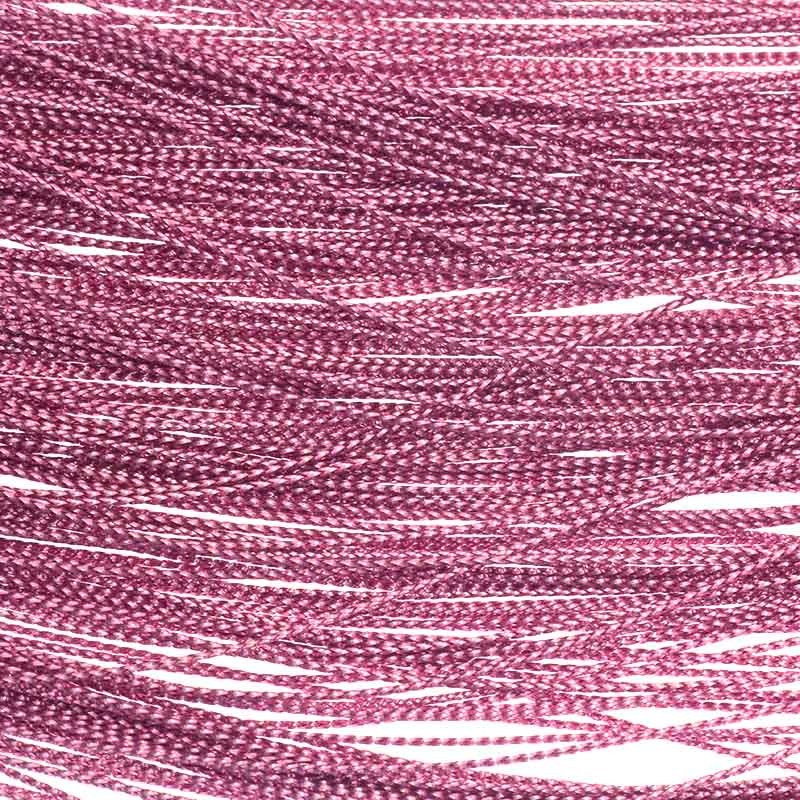 Twine metallic Indian pink 0.8mm, coil 95m PWME08002