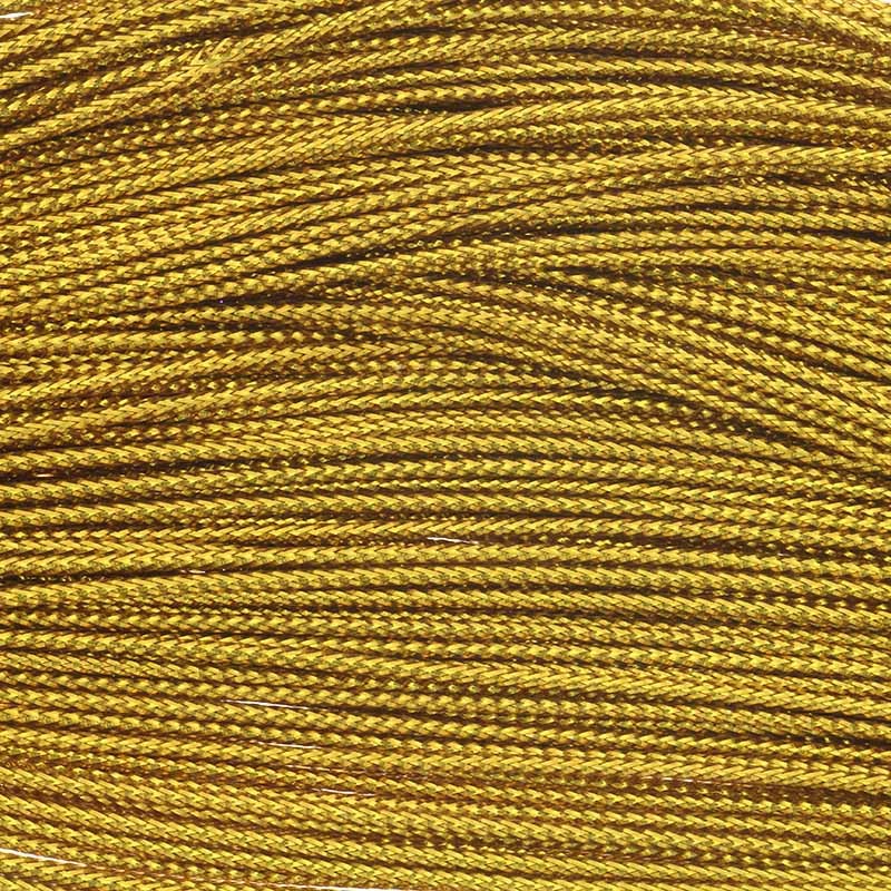 Gold metallic string 1.5mm, coil 95m, PWME15GDA