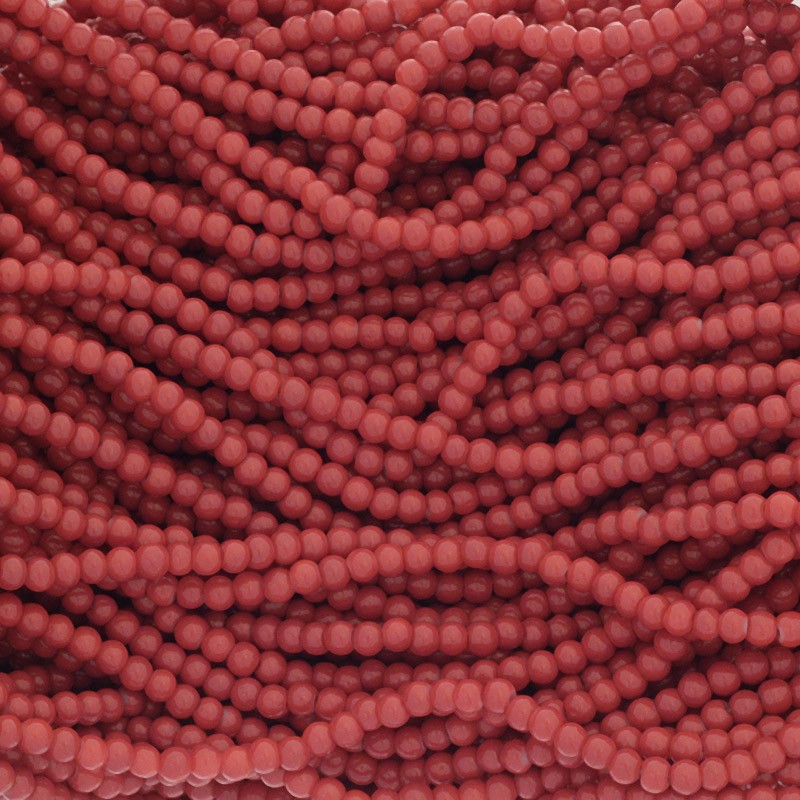 Milky beads / balls 4mm cranberry 210 pieces SZTP0448