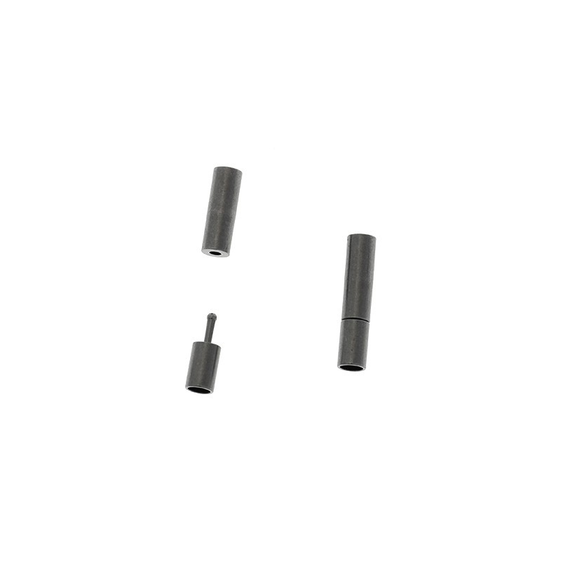 Fasteners with a pin / for sticking straps 2.5mm / anthracite 1 pc ZAPSZ02AN