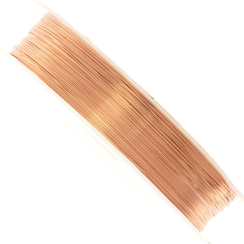 Undyed copper jewelry wire 0.3mm 25 [m] (spool) DR03MX