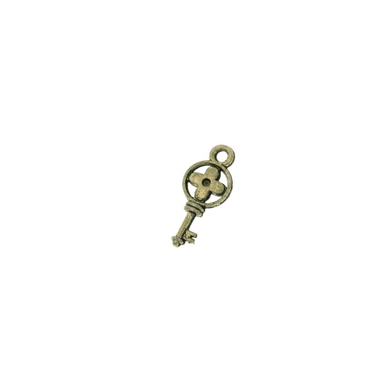Pendants / keys 4 pcs antique bronze 16x7mm AAB300