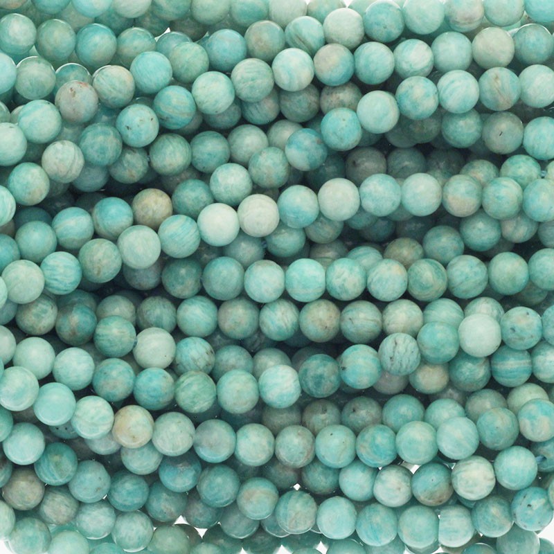 Amazonite / beads beads 6mm rope 66pcs KAAMZ06A