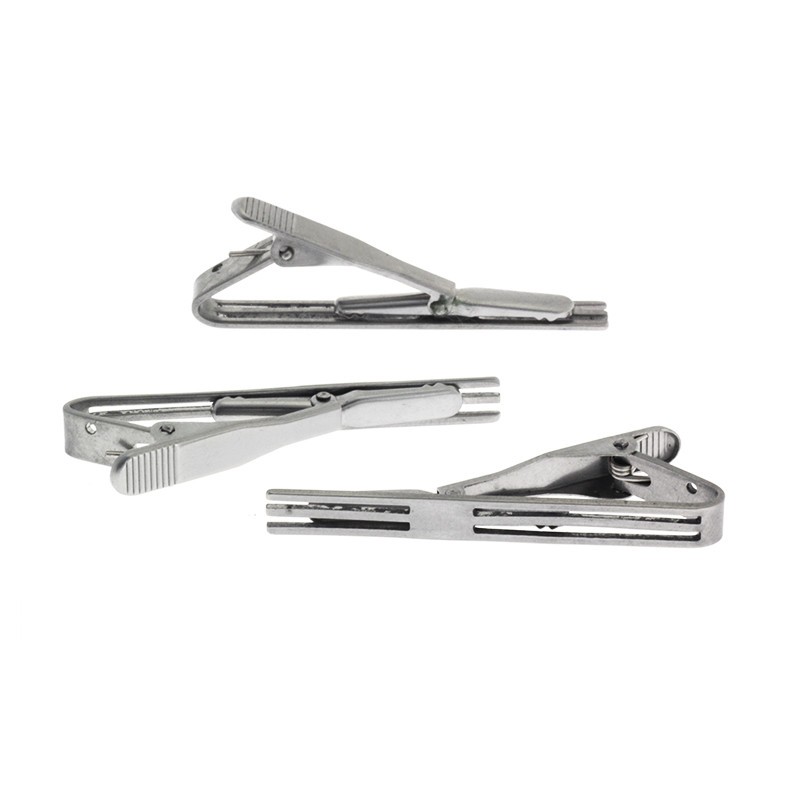 Bases for tie clips surgical steel 1pc BSKSCH4