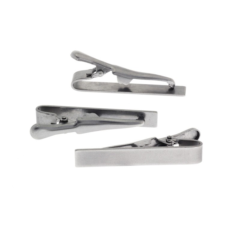 Bases for tie clips surgical steel 1pc BSKSCH5
