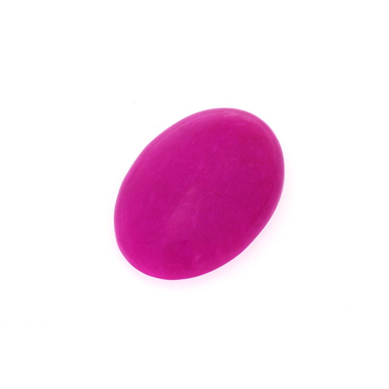 Jadeite Cabochon Pink 25x35mm 1pc KBKA005